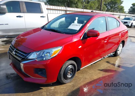 2024 Mitsubishi Mirage G4 Es z USA, uszkodzony, nr VIN ML32FUFJ3RHF00298